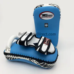 Twins Deluxe Kicking Pads Blue White