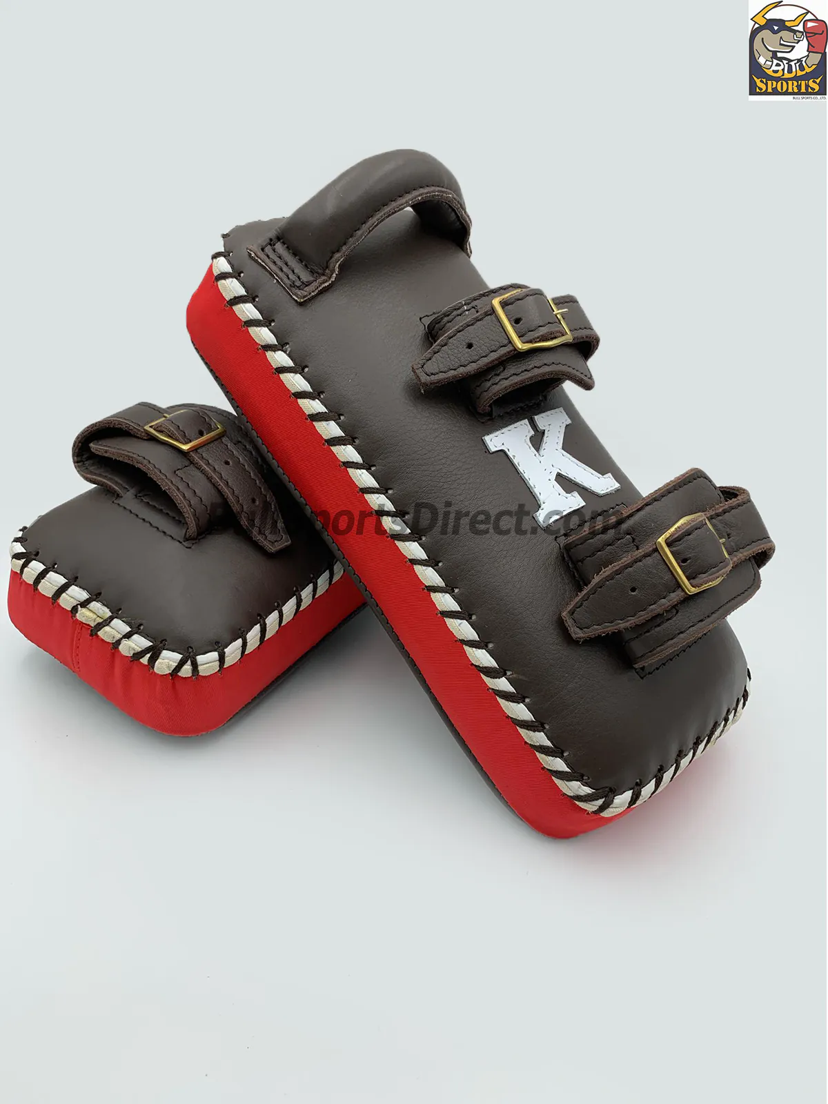 K-Kick Pads- Double Strap K-Kick Pads- Double Strap-Black Red
