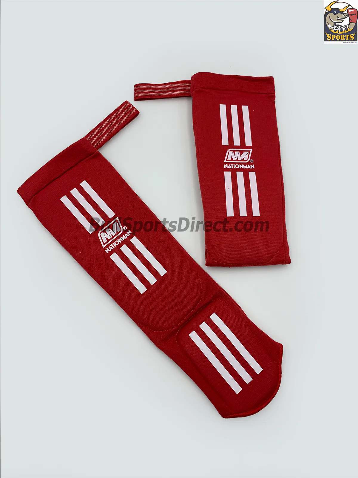Nationman-Elastic Shin Pads-NMSP Red Nationman-Elastic Shin Pads-NMSP Red