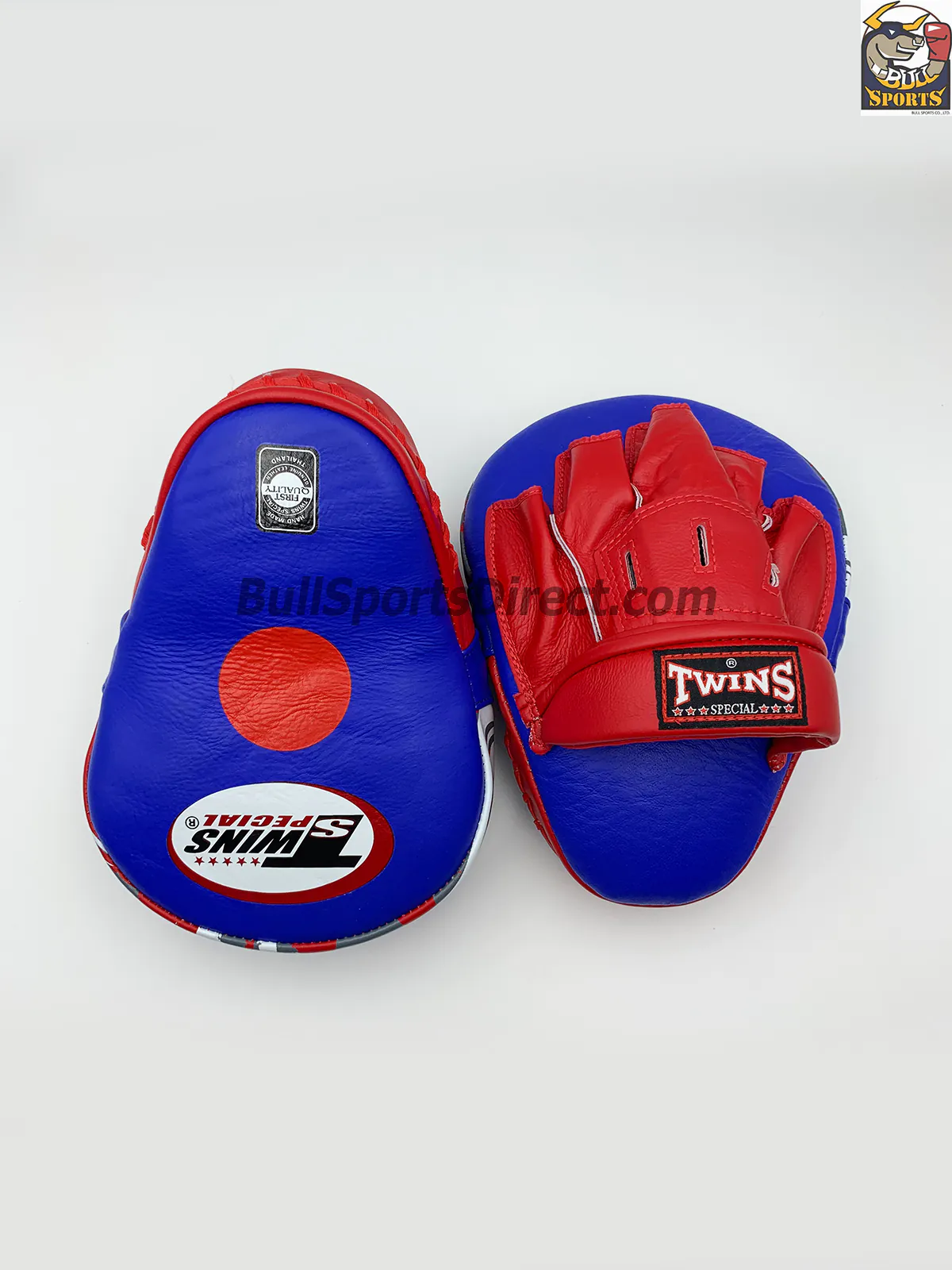 Twins-PML-10 Punching Pads-Curved Twins-PML-10 Blue/Red