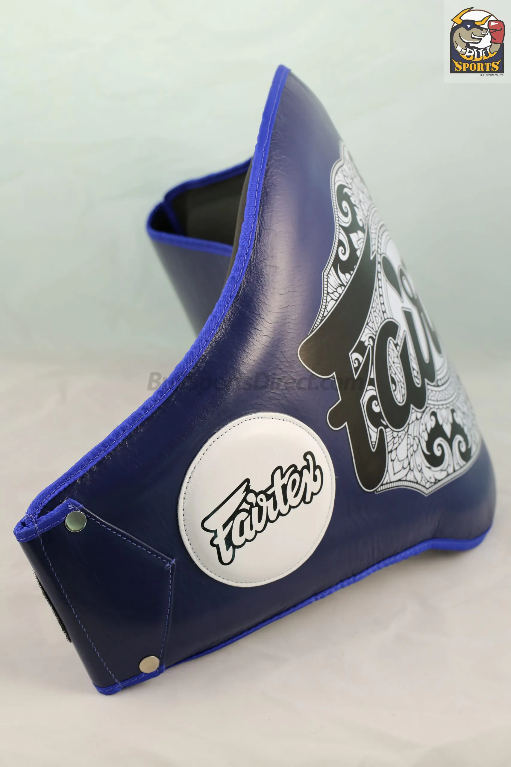Fairtex-BPV2 Belly Pad Blue (2) Fairtex-BPV2 Blue Belly Pad