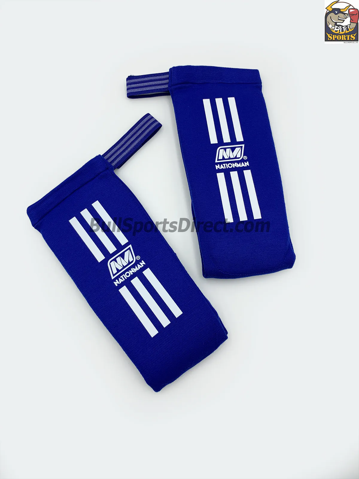 Nationman-Elastic Shin Pads-NMSP Blue Shin Pads-NMSP Blue