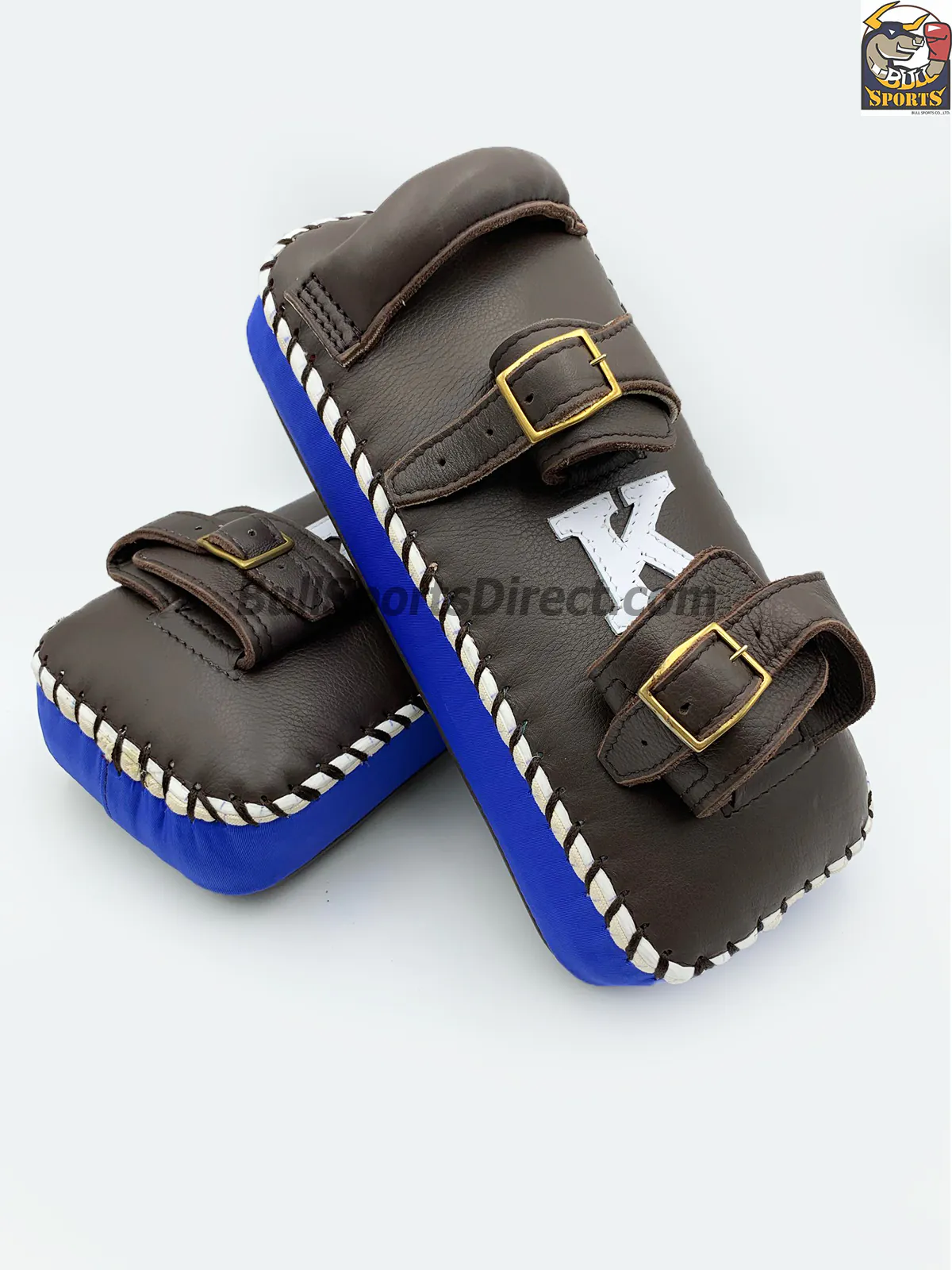 K-Kick Pads-Double Strap K-Kick Pads-Black Blue