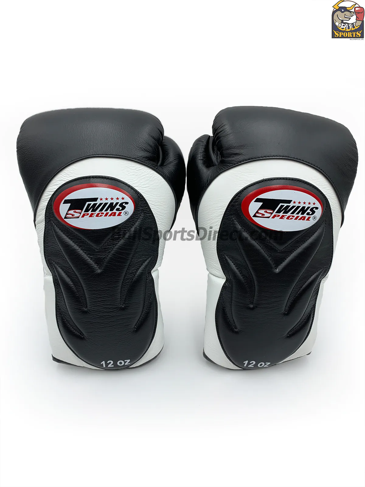 Twins Boxing Gloves – BGVL-6 Black White (1) Twins Boxing Gloves BGVL6 Black White