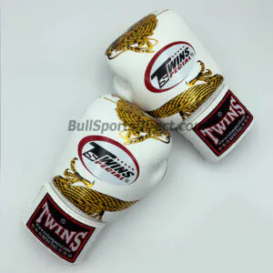 Twins White- Gold Dragon Body Boxing Glove FBGV23