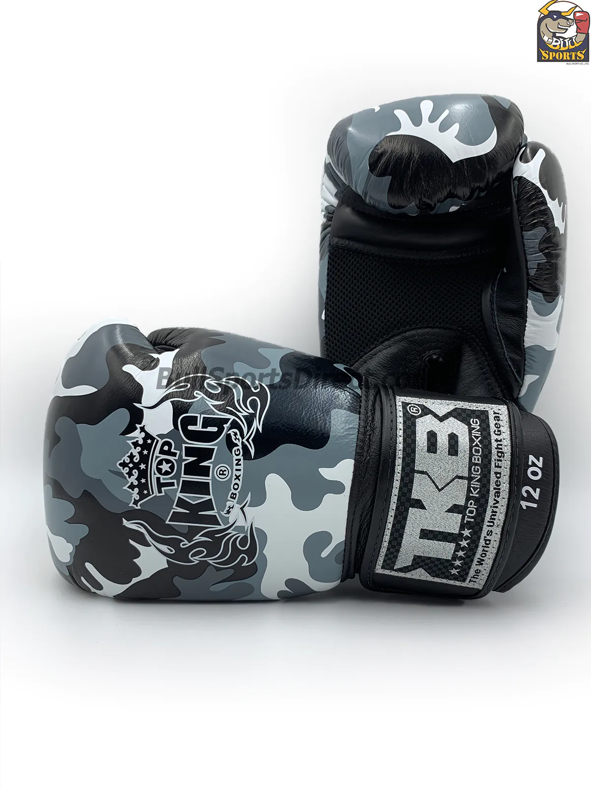 Top King Boxing Gloves Grey Army Series Top King Boxing Gloves Army Series