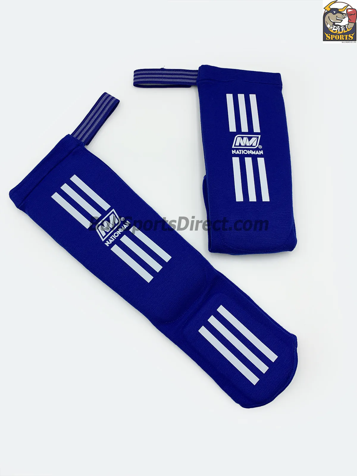Nationman-Elastic Shin Pads-NMSP Blue Nationman NMSP Blue