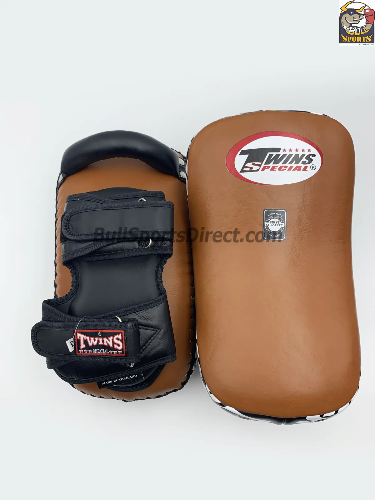 Twins-KPL-12 Deluxe Kicking Pads (15) Twins-KPL-12 Kicking Pads Brown Black