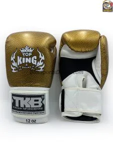 Top King Boxing Gloves Empower2 Gold-White Top King Boxing Gloves Empower2