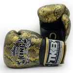 Gold and Black Top King Boxing Gloves Super Snake Super Snake Air