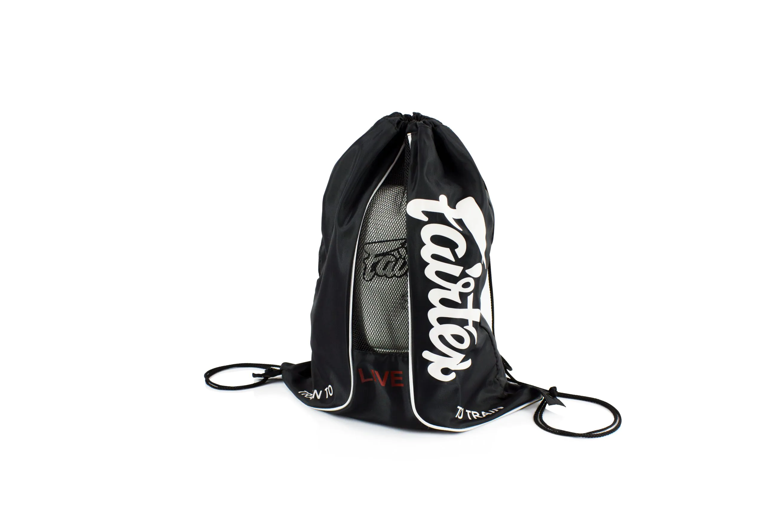 Fairtex Black Sach Bag-BAG6 (3) Black BAG6 Fairtex Sach Bag