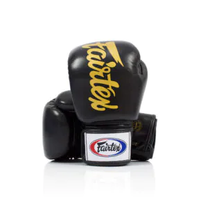 BGV19 Black Fairtex Deluxe Tight-Fit Gloves