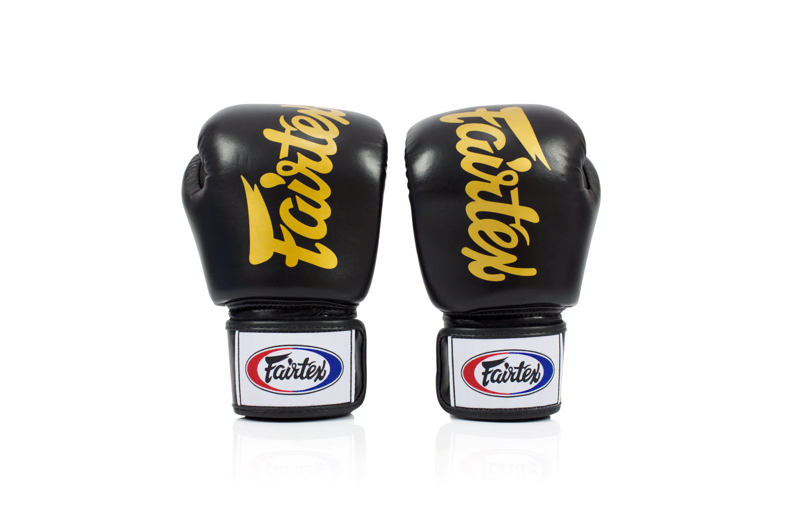 Fairtex BGV19 Boxing Gloves Black BGV19 Black Fairtex Tight-Fit Gloves