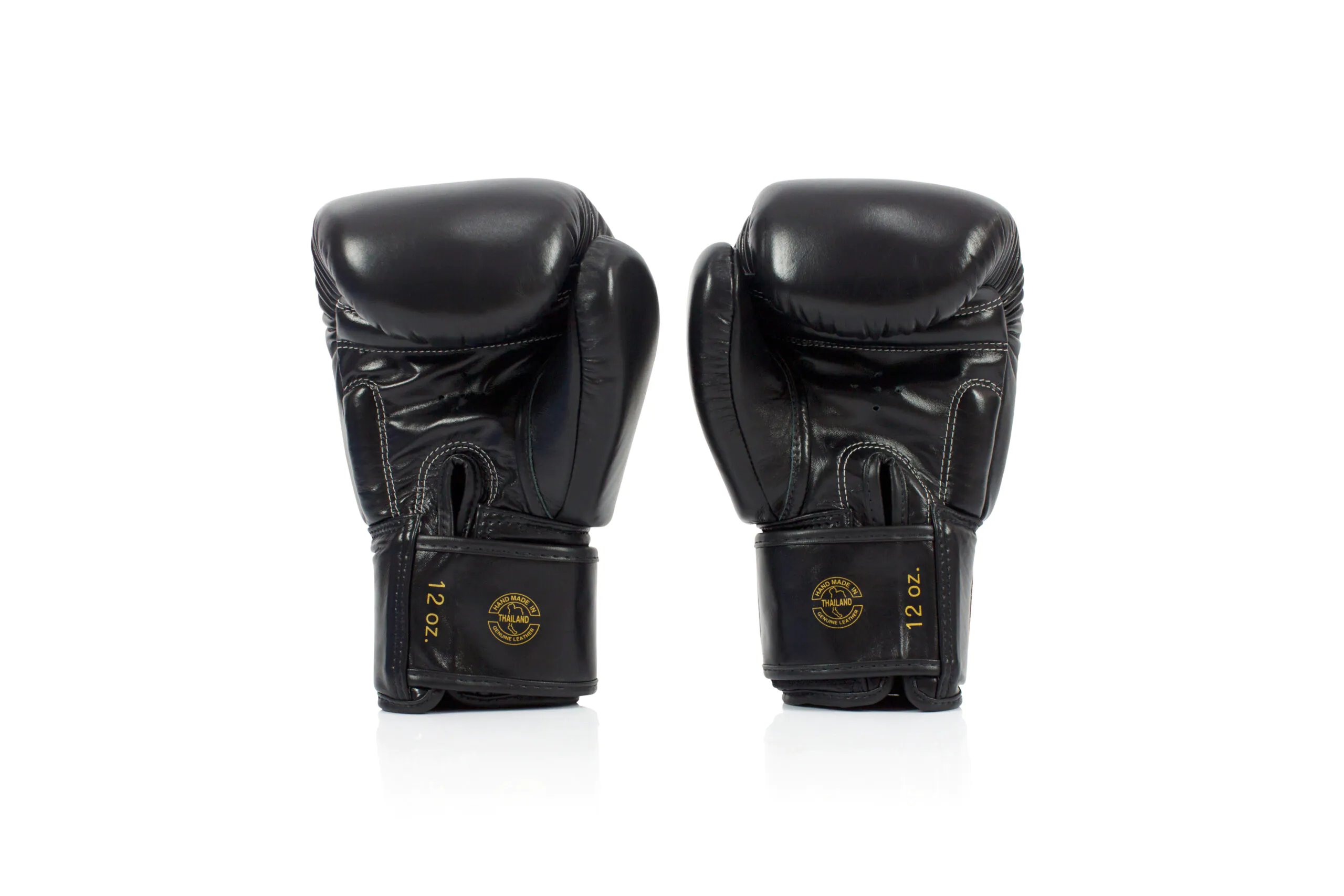Fairtex BGV19 Boxing Gloves Black Back BGV19 Black Fairtex Tight-Fit Gloves Sell in Pair