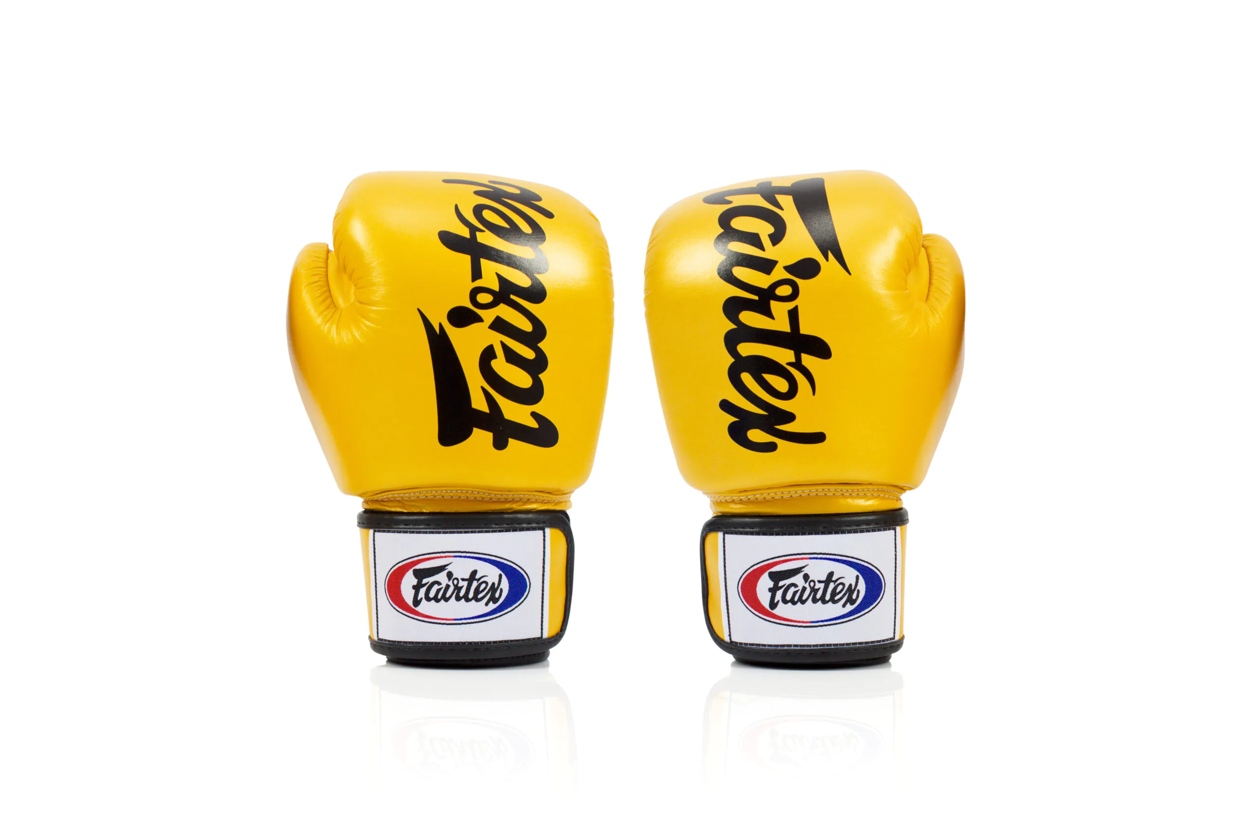 Fairtex BGV19 Gloves Gold BGV19 Gold Fairtex Tight-Fit Gloves