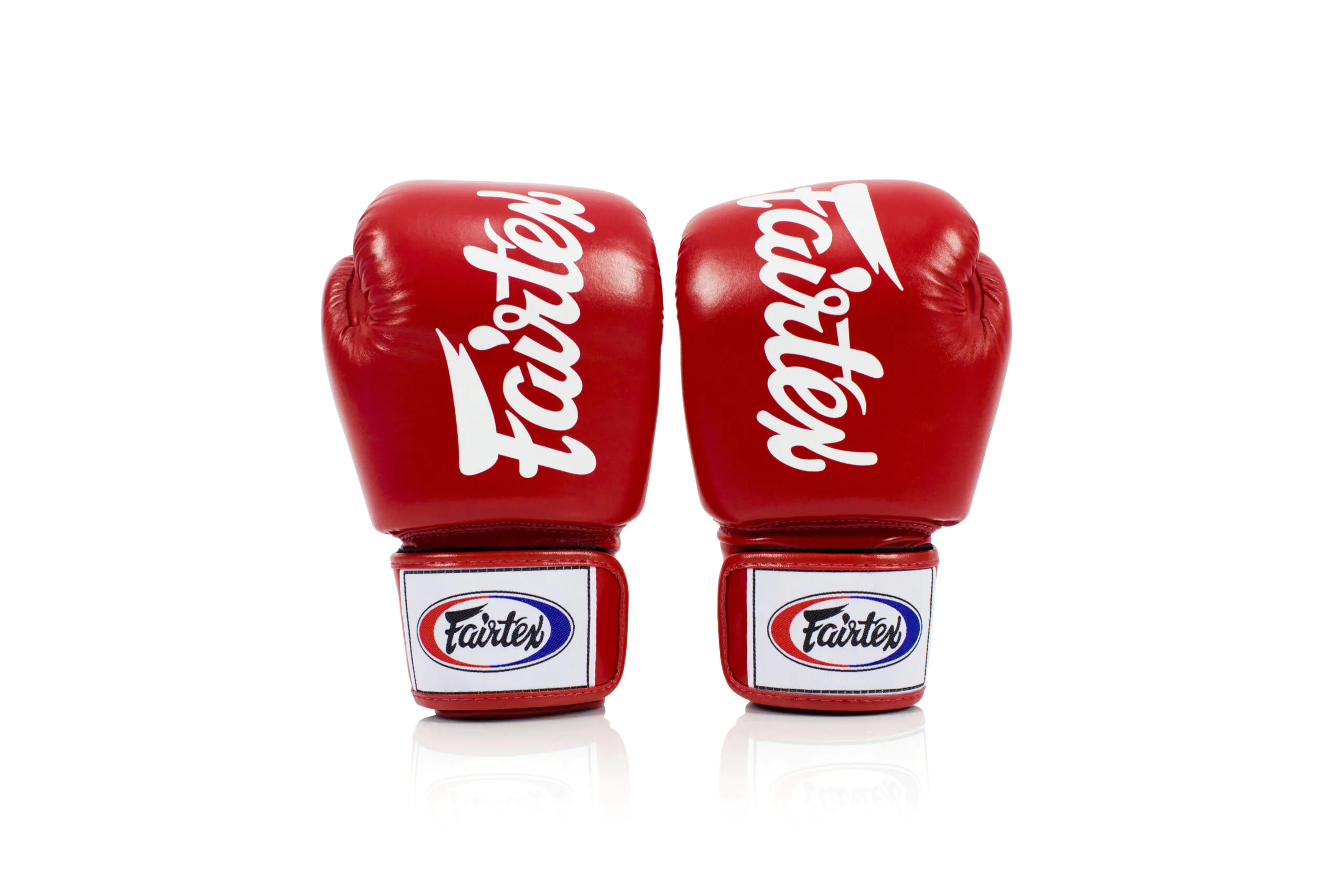 Fairtex BGV19 Red Boxing Gloves BGV19 Fairtex Tight-Fit Red Gloves