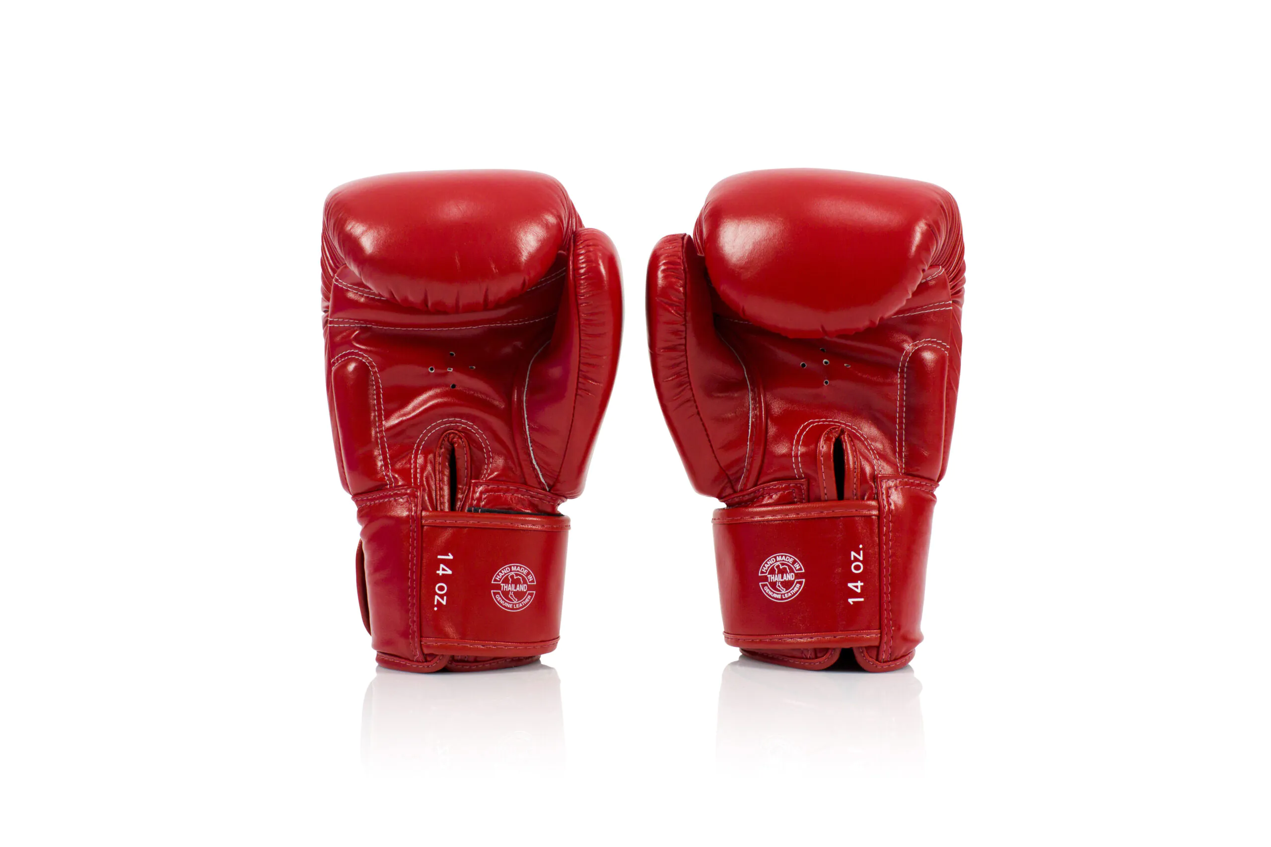 Fairtex BGV19 Red Muay Thai Boxing Gloves BGV19 Fairtex Red Tight-Fit Gloves