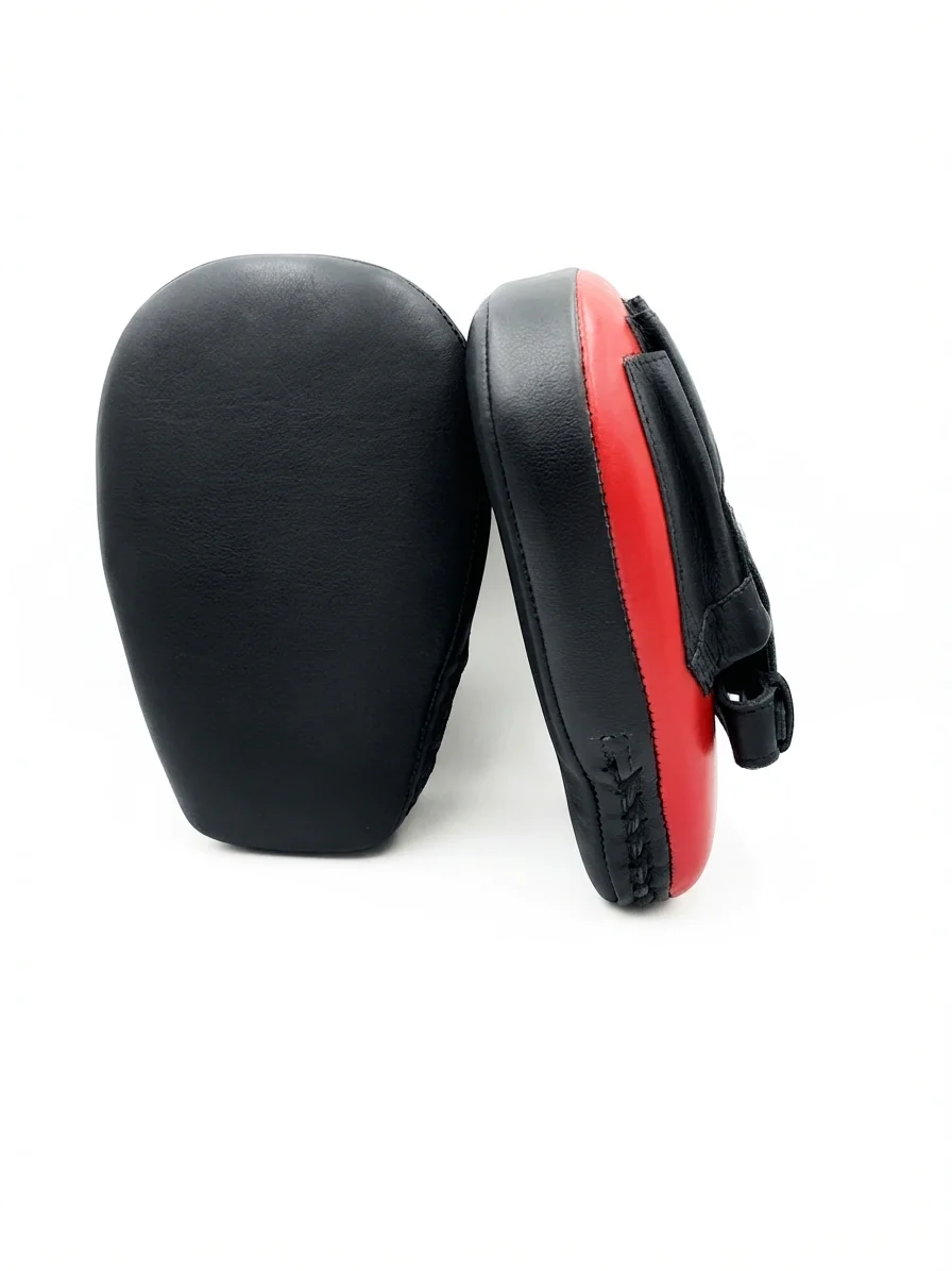 BK-Red1 K-Focus Mitts Large แดง ข้าง