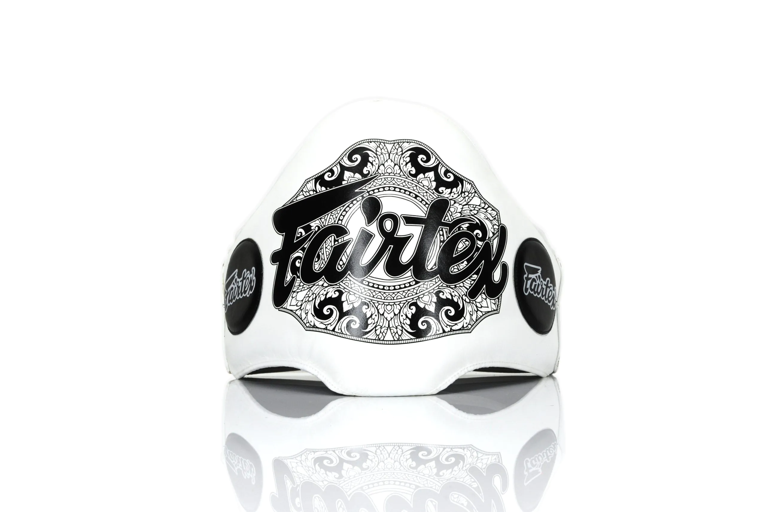 Fairtex-BPV2 Belly Pad White (1) Fairtex-BPV2 Belly Pad