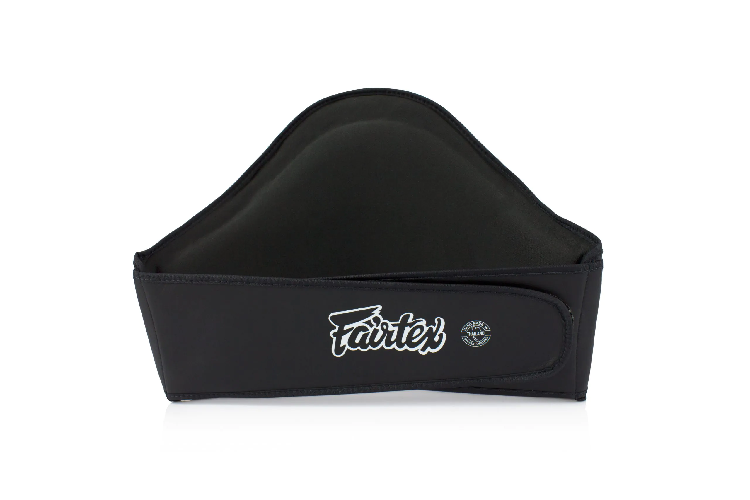 Fairtex-BPV3 Belly Pad Black Blue (2) Fairtex-BPV3