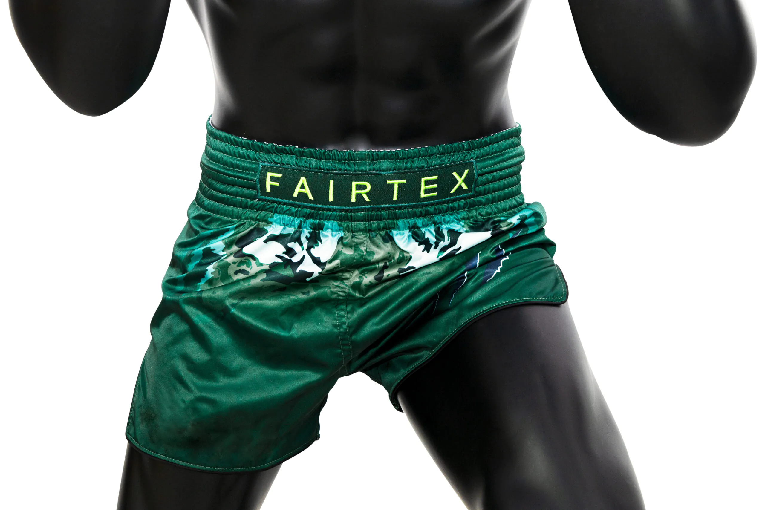 Fairtex BS1913 Green Shorts Tonna Fairtex Tonna Green Muay Thai Shorts