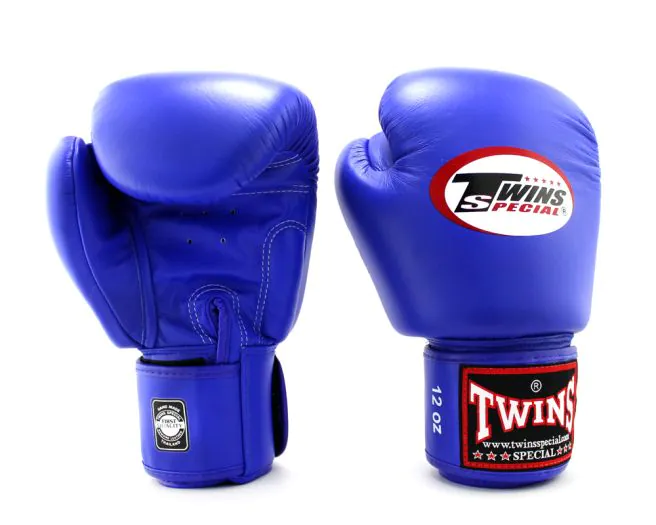 Twins BGVL-3 Boxing Gloves Blue (1) Twins Boxing Gloves-BGVL-3 Blue