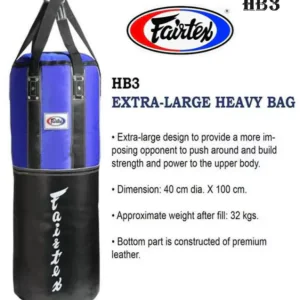 Fairtex HB3 Black/Blue