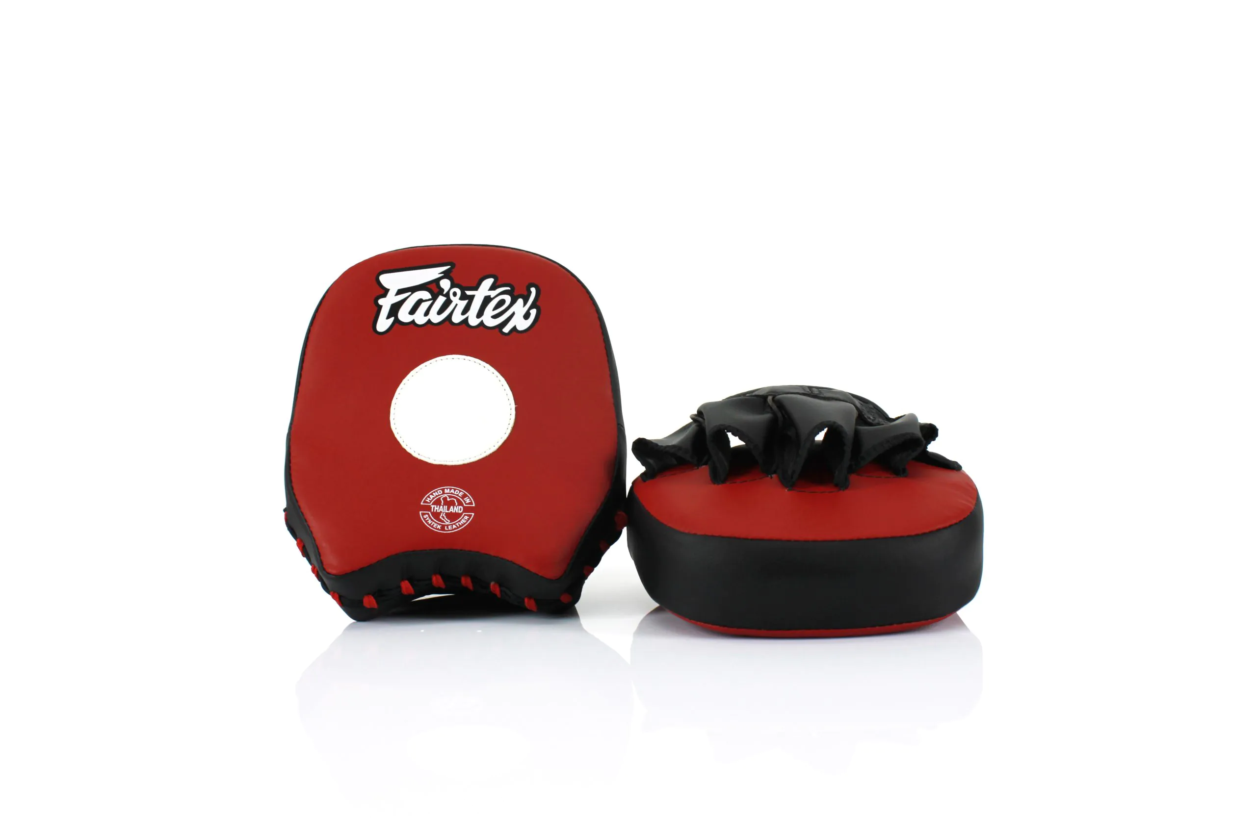 Fairtex FMV14 Short Focus Mitts Fairtex FMV14 Red/Black Short Focus Mitts