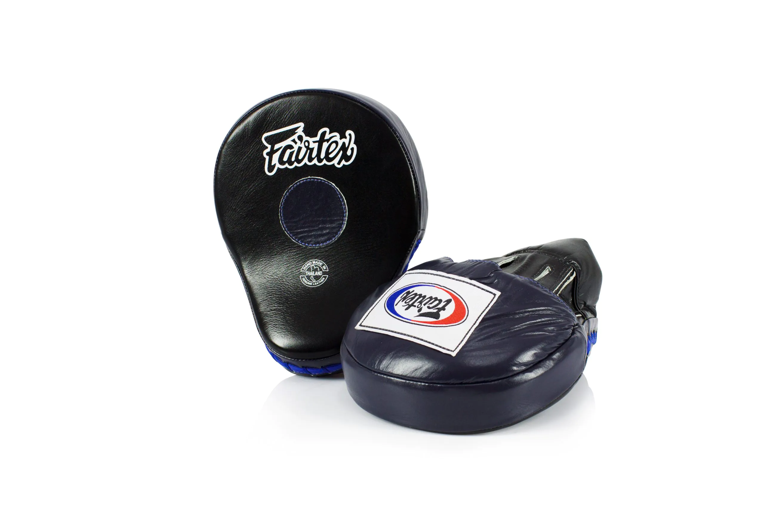 Fairtex FMV9 Contoured Focus Mitts Fairtex FMV9 Focus Mitts-Black Blue