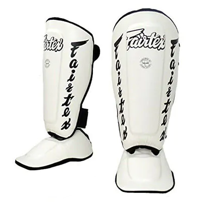 Fairtex-Shin Pads-SP7 White Fairtex-Shin Guard SP7 White