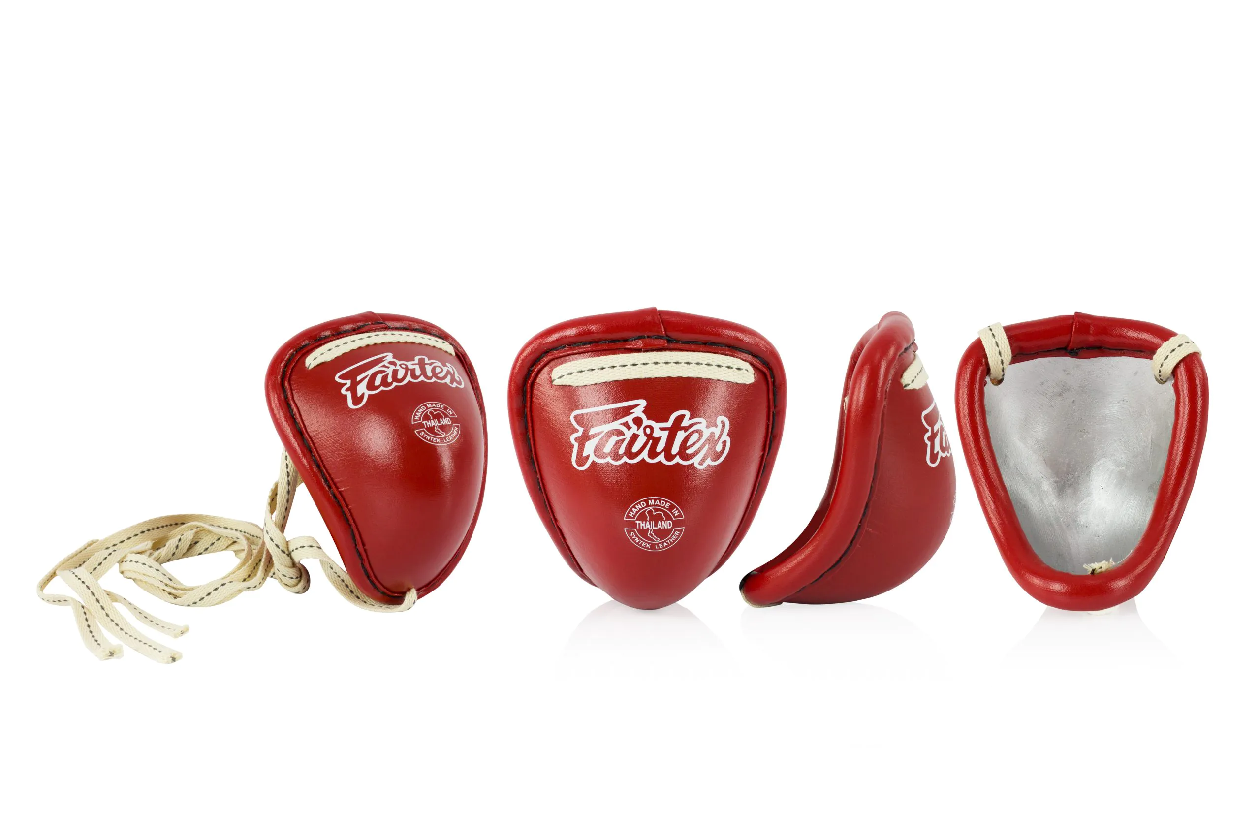 Fairtex-GC2 Muay Thai Steel Cups GC2 Muay Thai Steel Cups-Red