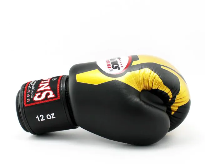 Twins Boxing Gloves-FBGV-46-Transformer (2) Twins Boxing Gloves-FBGV-46-Transformer Gold-Black