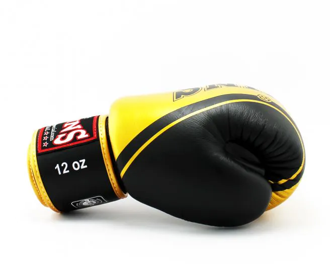 Twins Fancy Boxing Gloves-FBGV-TW4 (3) Twins Boxing Gloves-FBGV-TW4 Black Gold