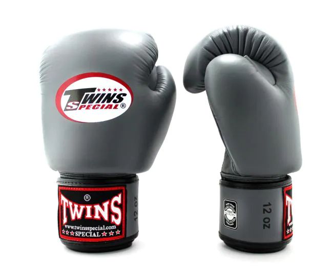 Twins Boxing Gloves BGVL-3 Grey (2) Twins BGVL-3 Grey