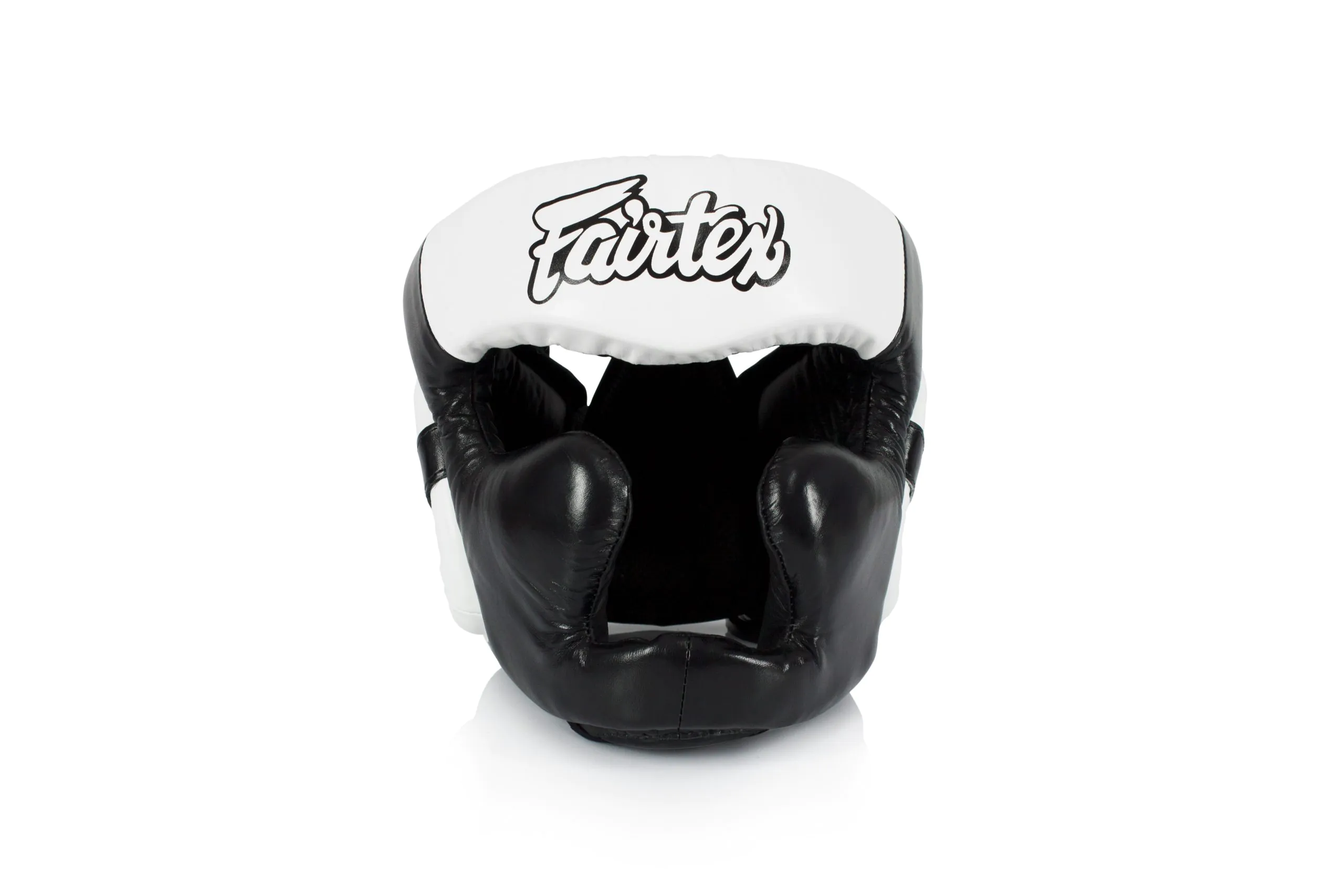 HG13 Fairtex Black White Full Coverage Headguard