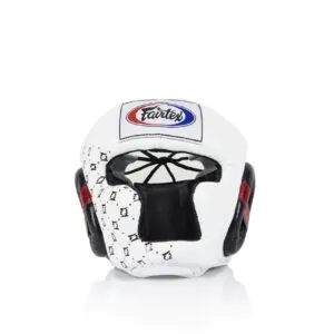 HG10 Super Sparring Head Guard-White