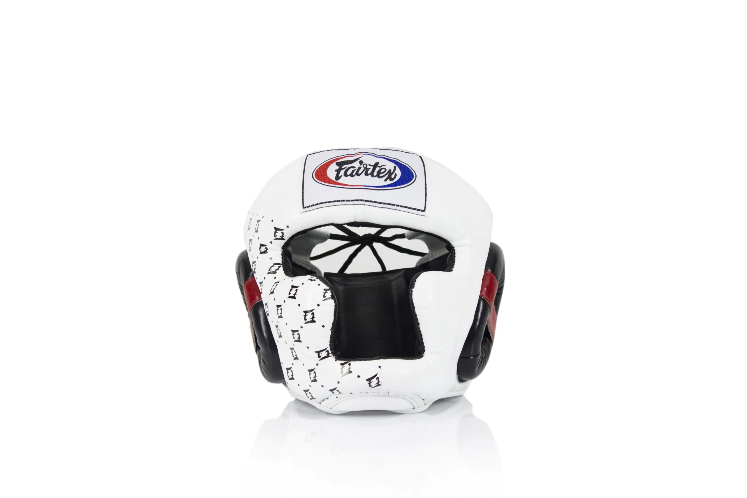 Fairtex HG10 Super Sparring Head Guard-White (5) HG10 Super Sparring Head Guard-White