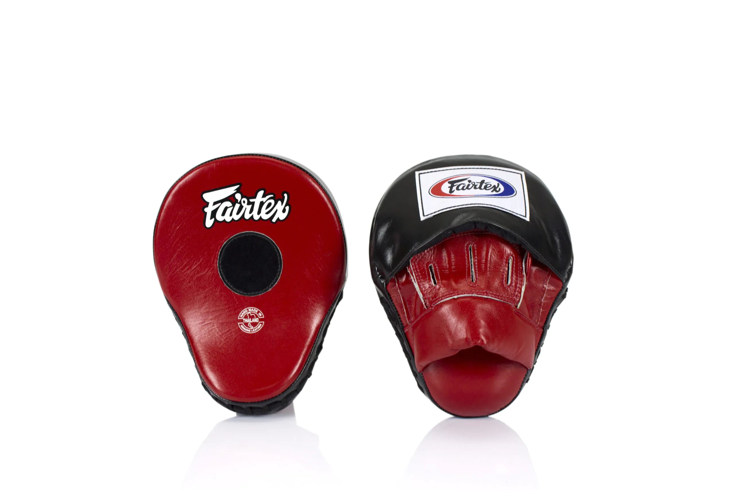 Fairtex FMV9 Contoured Focus Mitts Fairtex FMV9 Red/Black