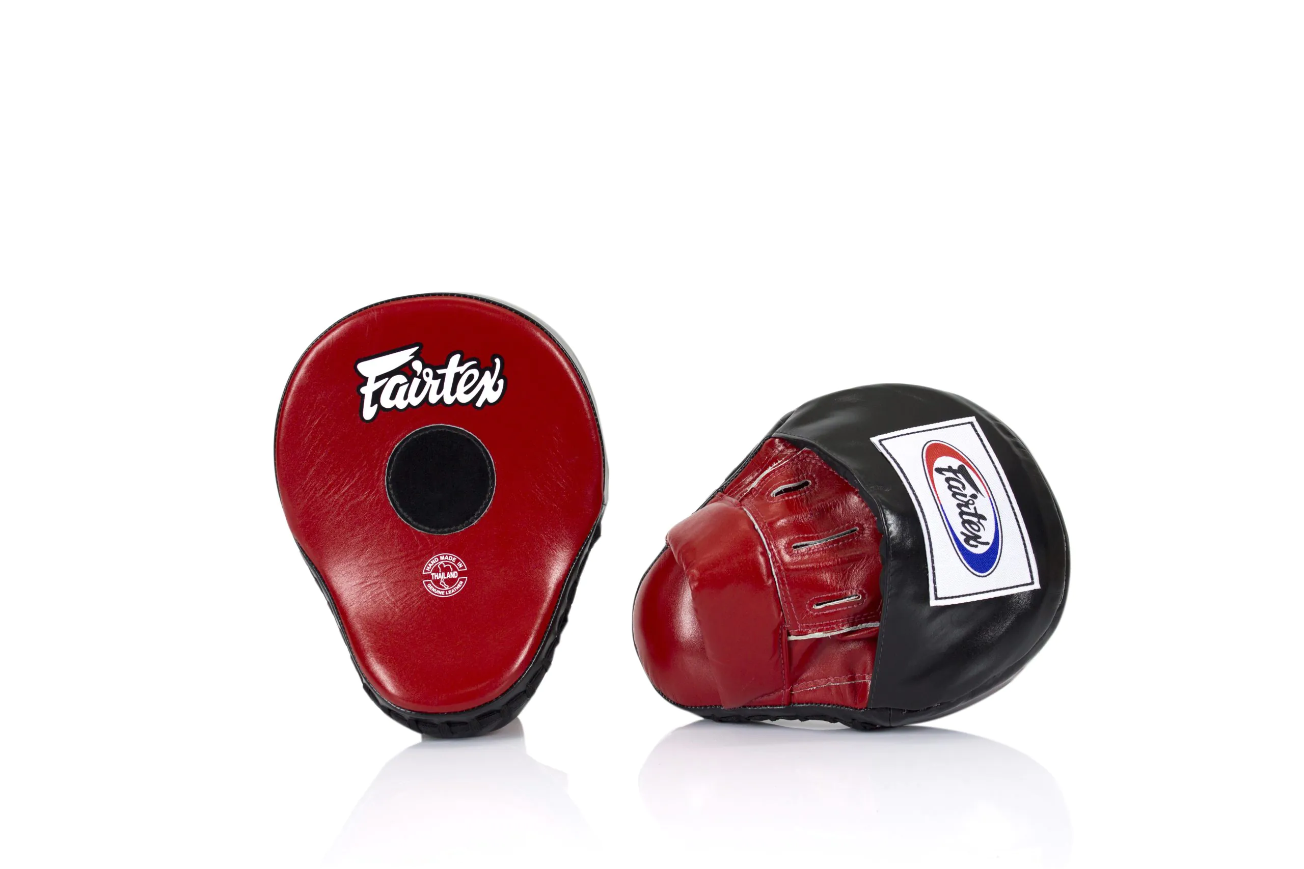 Fairtex FMV9 Contoured Focus Mitts Fairtex FMV9 Black/Red Focus Mitts