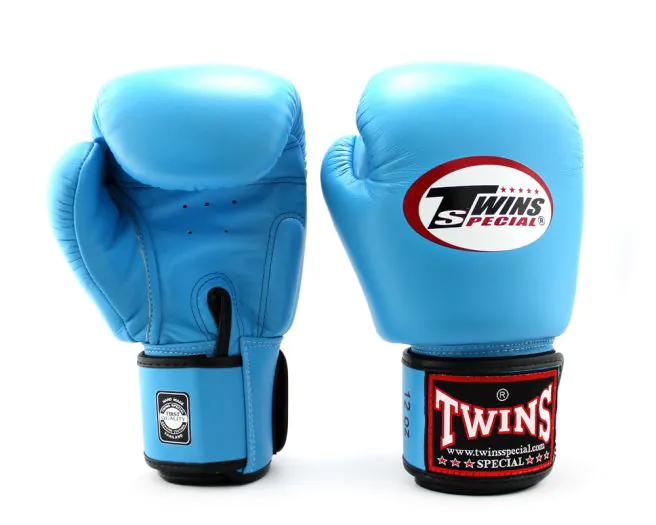 Twins Boxing Gloves BGVL3 Light Blue (1) BGVL3 Light Blue Gloves - Twins