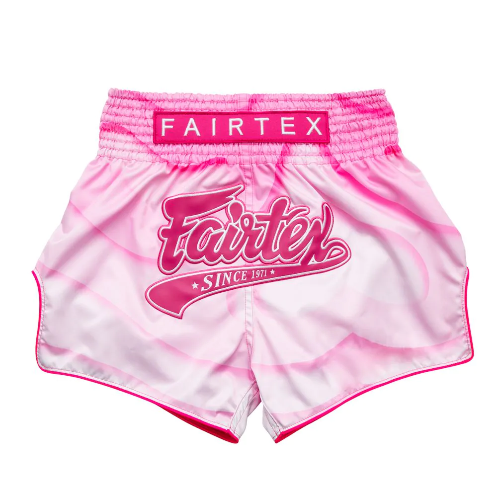 Fairtex BS1914 Muay Thai Shorts Alma - Front Fairtex Slim Cut Shorts BS1914 Alma and Fairtex Pink Shorts