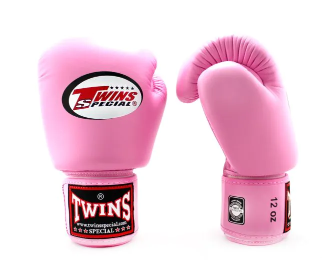 Twins Boxing Gloves BGVL3 Pink (2) BGVL3 Pink Boxing Gloves- Twins