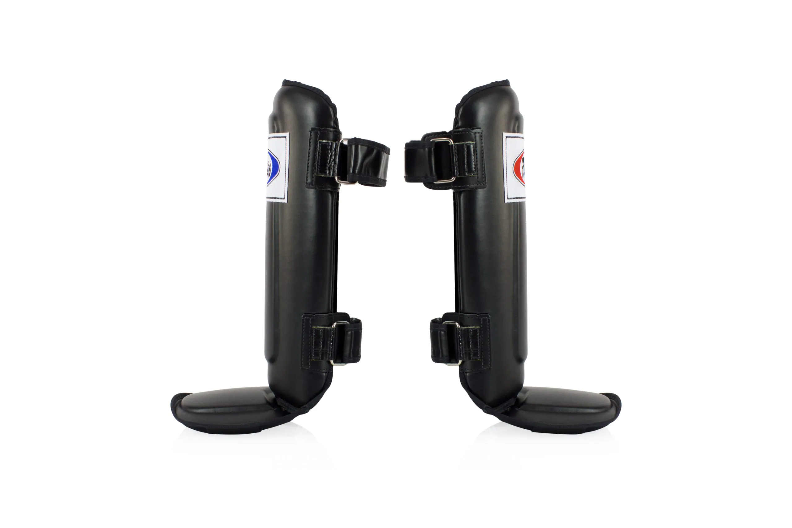 Fairtex-Shin Pads-SPE3 Black (2) Fairtex Shin Protector-SPE3 Black