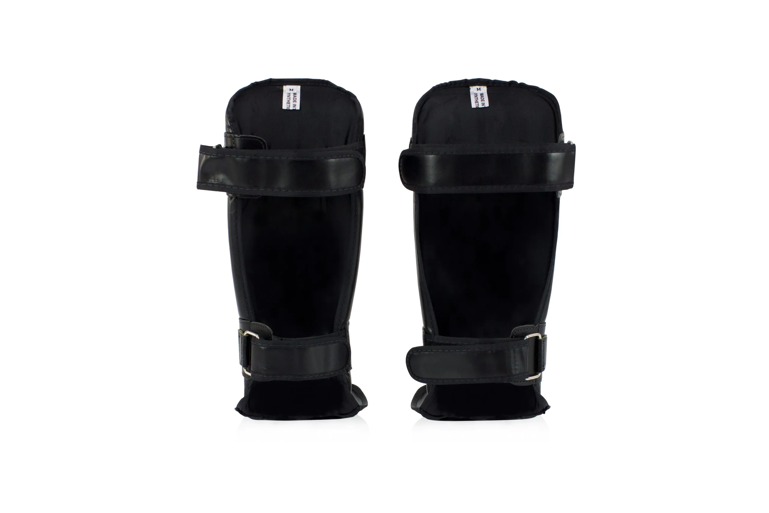 Fairtex-Shin Pads-SPE3 Black (3) Black Shin Pads-SPE3- Fairtex