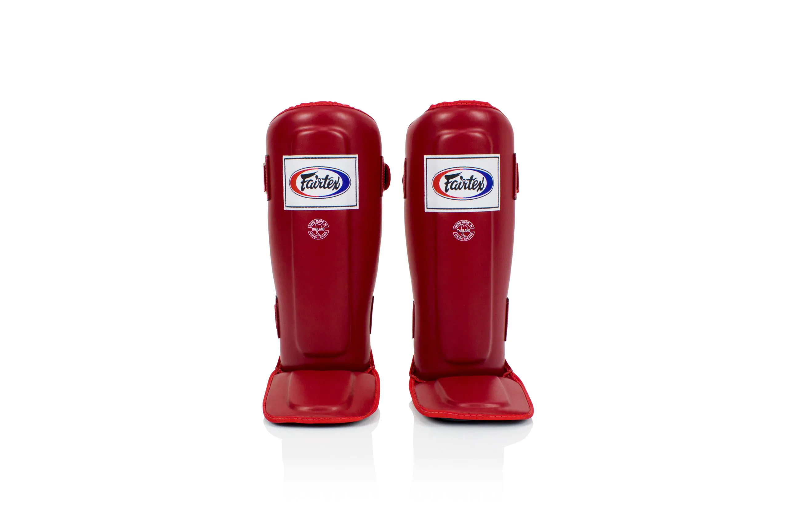 Fairtex-Shin Pads-SPE3 Red (5) Shin Pads-SPE3 Red-Fairtex