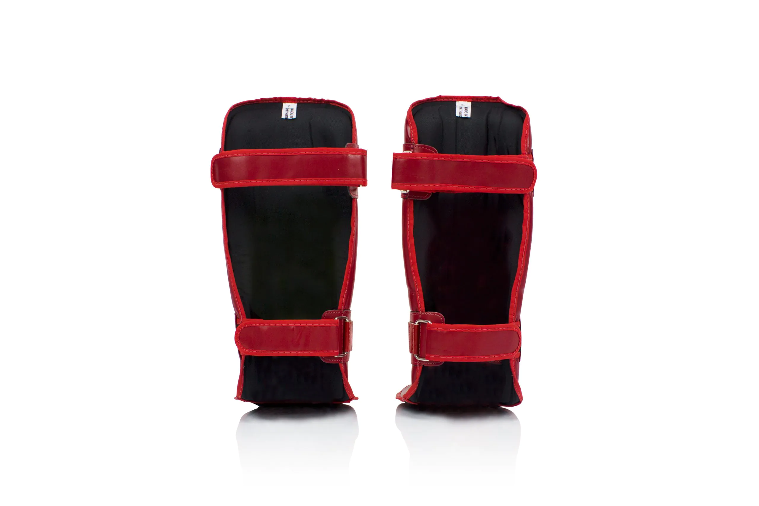 Fairtex-Shin Pads-SPE3 Red (7) Fairtex Shin Pads Red