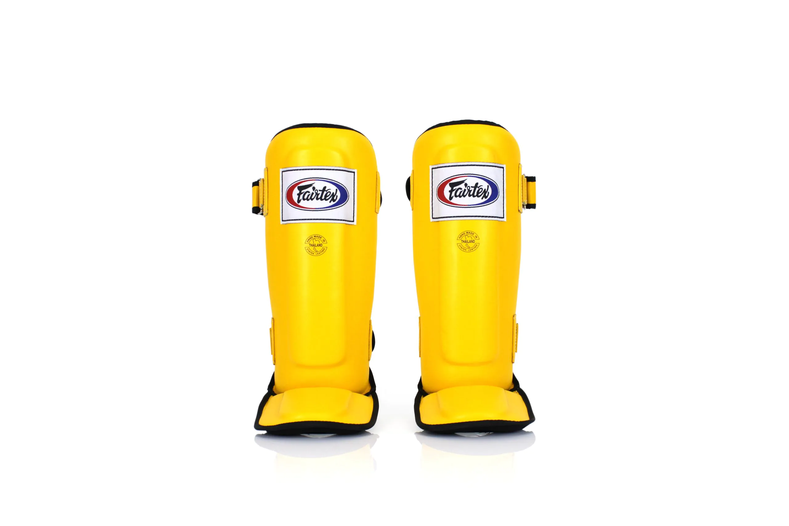 Fairtex-Shin Pads-SPE3 Yellow (9) Shin Pads-SPE3 Yellow