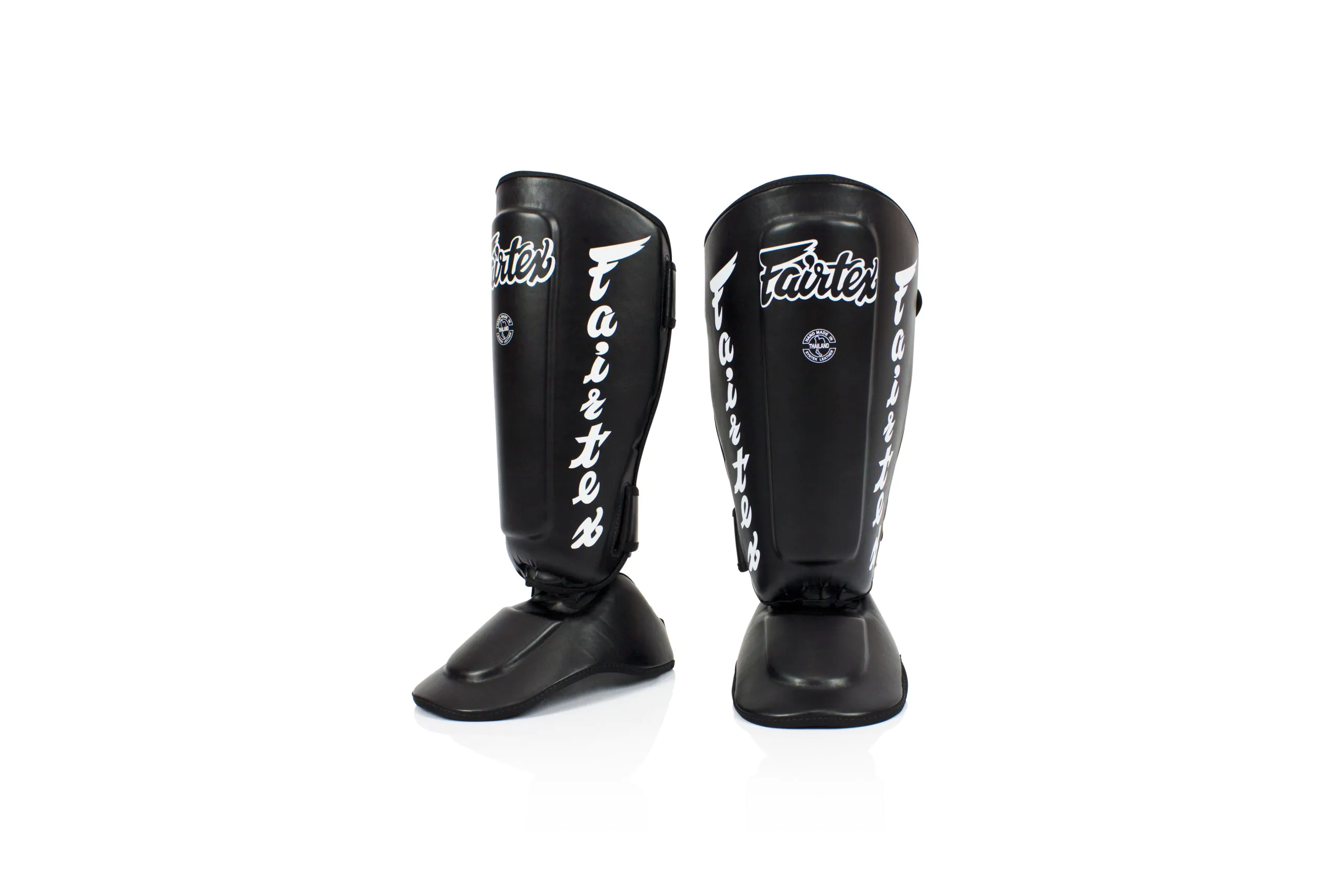Fairtex-Shin Pads-SP7 Black (1) Shin Pads-SP7 Black- Fairtex