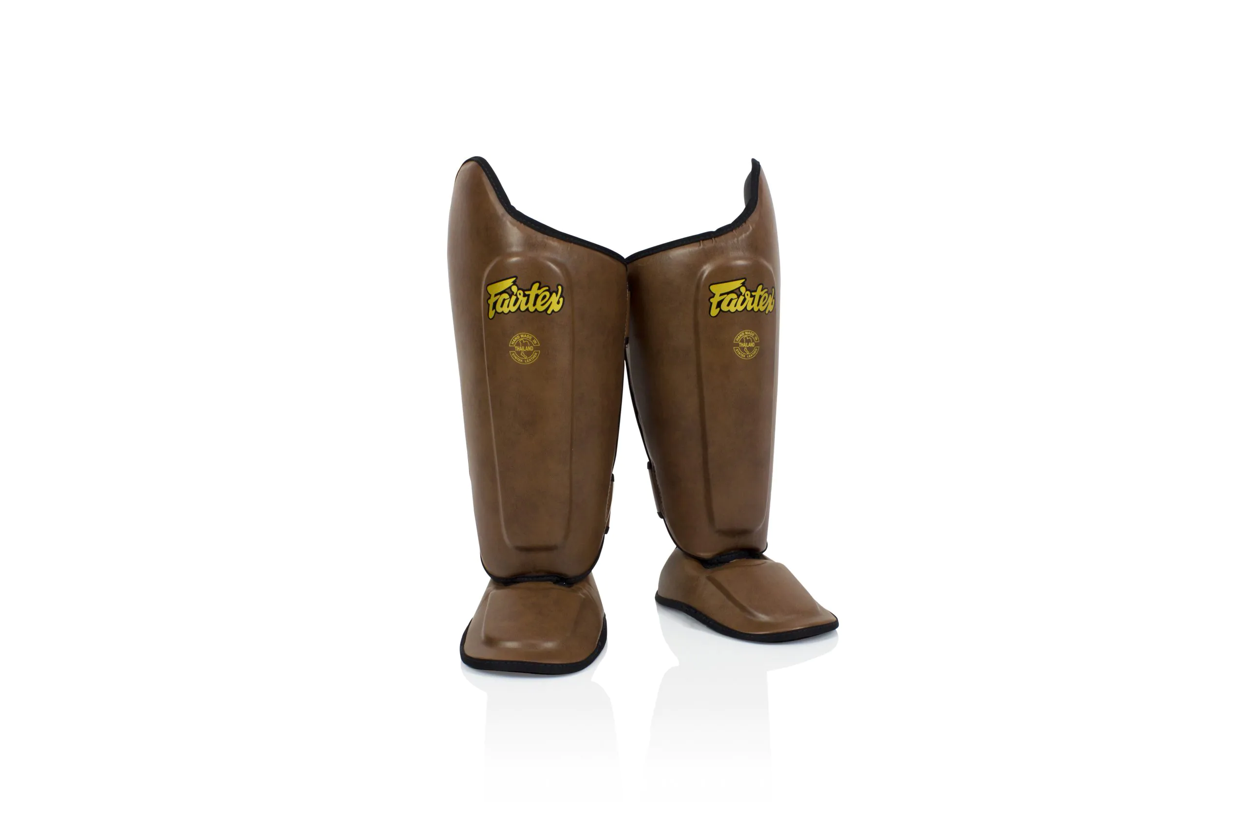 Shin Pads-SP8 Brown Fairtex