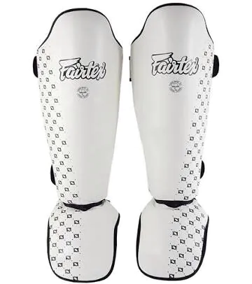 FairtexSPE5 White Shin Pads